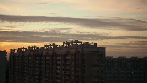 Sky in moscow Stock Footage 157700215