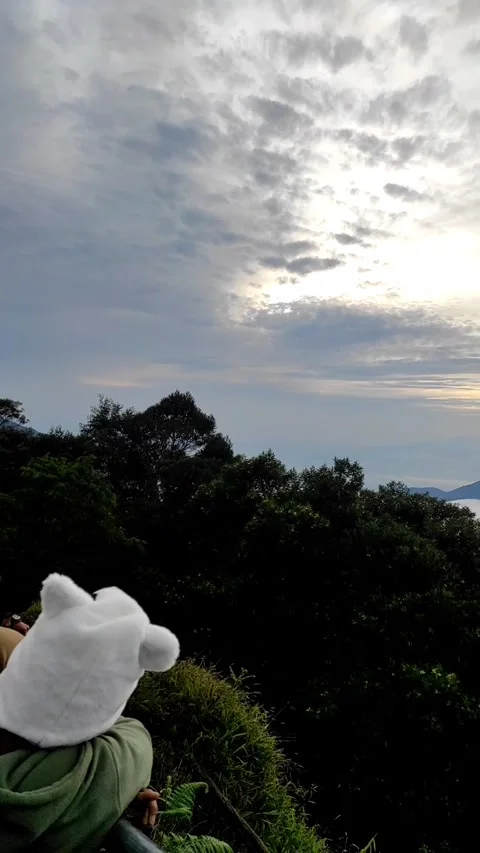 Sky Mountain Video stock 205829186