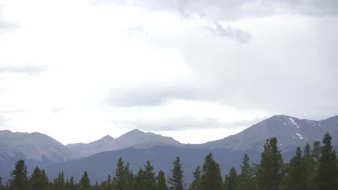 Sky, Mountains And Flag 스톡 동영상 105186950
