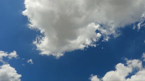 Sky with moving clouds Video stock 297237379