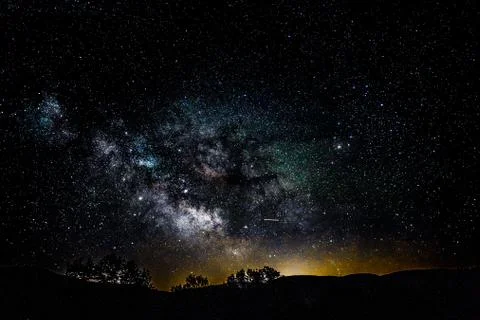 Sky at night Foto stock
