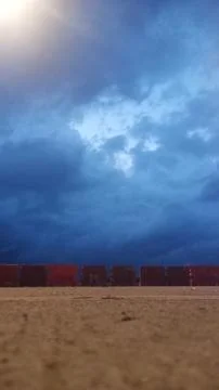 Sky at night. Stock Photos