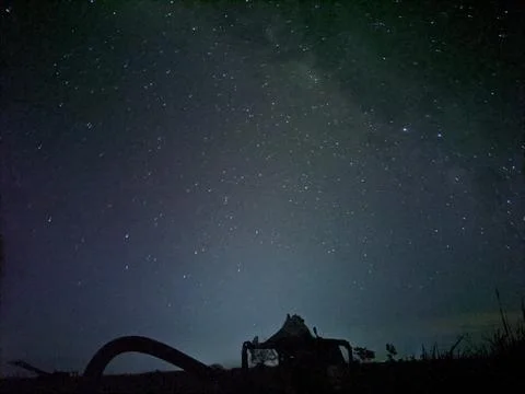 Sky in the night 스톡 사진