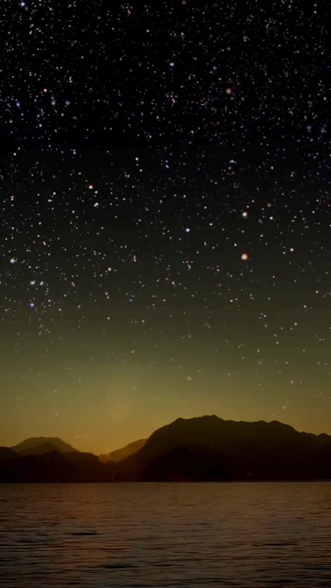 Sky, night, time lapse, starry, night, timelapse, starlight Stock Footage 314985934