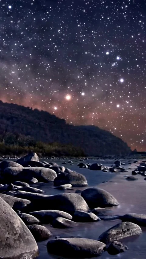 Sky, night, time lapse, starry, night, timelapse, starlight Stock Footage 314986078