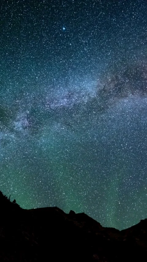 Sky, night, time lapse, starry, night, timelapse, starlight Stock Footage 314986108