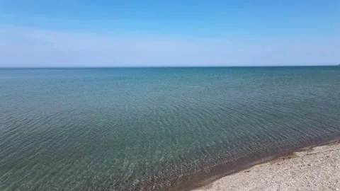 Sky ocean view calm summer day Stockbeeldmateriaal 133635232