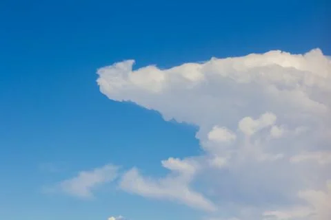 Sky over cloud layer Stock Photos