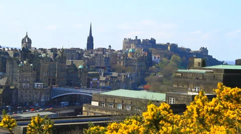 Sky over edinburgh, scotland Stock-Footage 39521241
