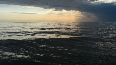 Sky over the lake Stock Footage 108529672