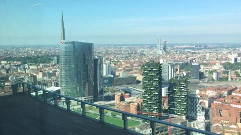 Sky Over Milan Stock Footage 63334461