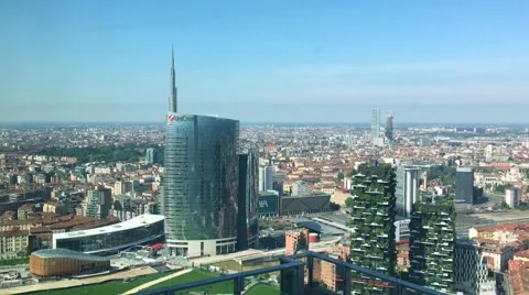 Sky Over Milan Stock Footage 63334472