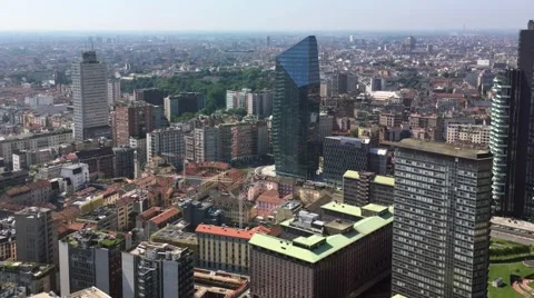 Sky Over Milan Stock Footage 63334485