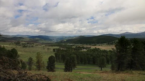 Sky over the mountain plateau. Stock Footage 41100075