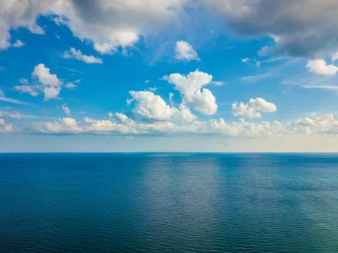 Sky over the ocean Stock Photos