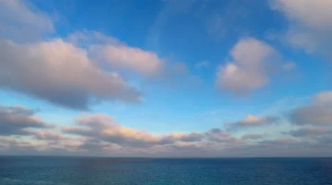 Sky over the Sea. Stock Footage 58209118
