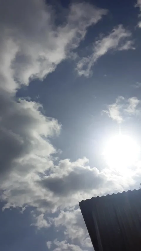 The sky is overcast Stock Footage 215607872