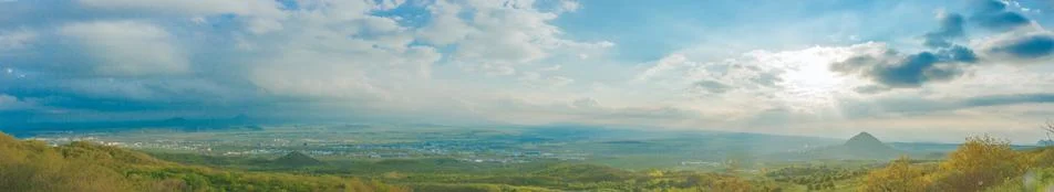 Sky panorama Stock Photos