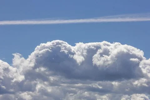 Sky pattern clouds background weather Foto stock