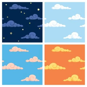 Sky Patterns Stock Illustration