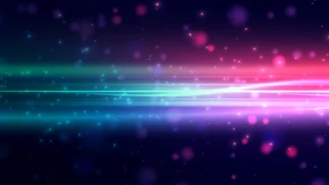 Sky Pink Bubbles Floating Comets Horizon Motion Background Stock Footage 276250647
