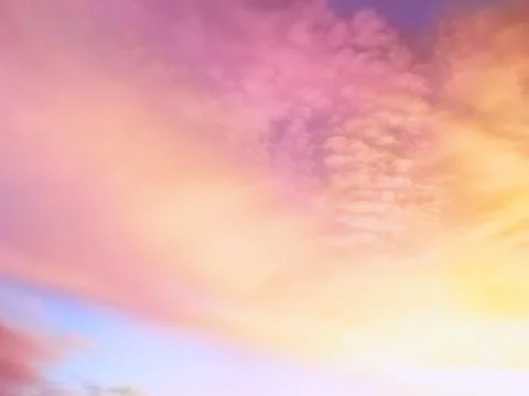 Sky, pink cloud Stock Photos