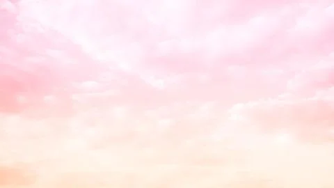 Sky Pink Pastel Cloud Sunset Yellow Fantasy Bright Light Gradient Orange Ilustración de archivo