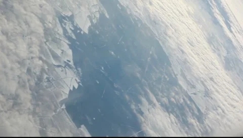 Sky from plane Stock-Footage 7908252