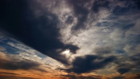 Sky plate timelapse 4K UHD Stock Footage 128301588