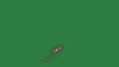 Sky Professional Isolated Green Screen Stock Video Stock Footage 338018002
