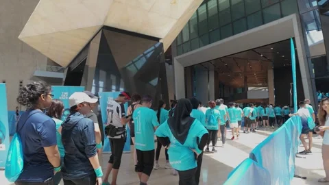 The Sky Race which is held at Merdeka 118 Vidéo 316157269