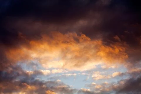 Sky before rain Stock Photos