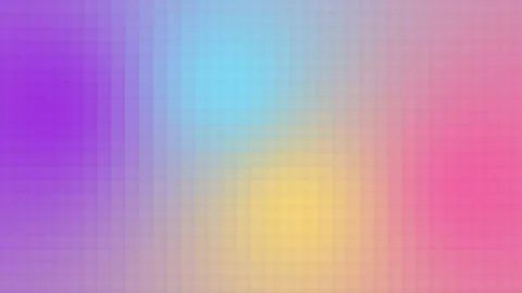 Sky, raspberry, lilac and yellow pixelated gradient motion background loop... Stock Footage 232351325