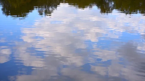 Sky reflection  Video stock 97133851