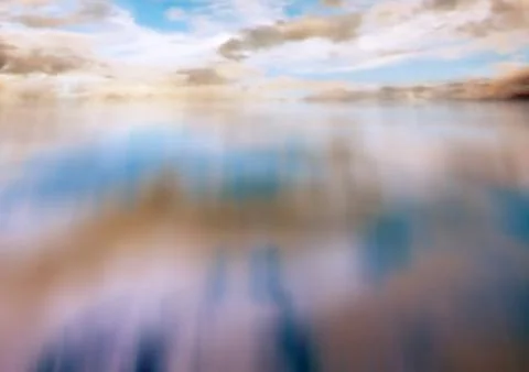 Sky reflection Stock Illustration
