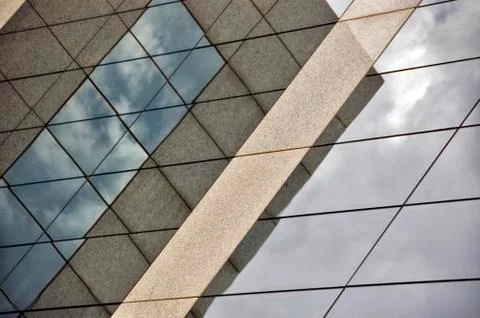 Sky reflection Stock-Fotos