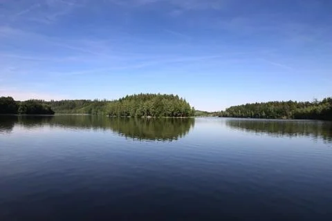 Sky reflection Stock Photos