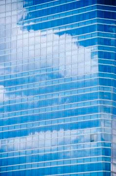 Sky Reflection. Tower Stock Photos