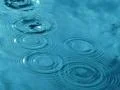 Sky Reflections on Water Blue 8 Water Drops & Ripple Loop Web Footage
