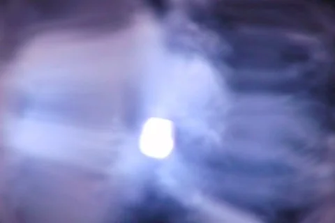 Sky Reflections on Water Purple Moon 4 Reflections Loop Stock Footage