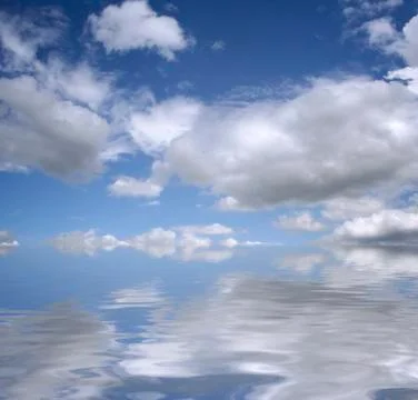 Sky reflexion Stock Photos