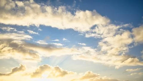 Sky Replacement  Low Sunlight Bottom Left Stock Photos