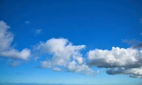 Sky Replacement Some Clouds Foto stock