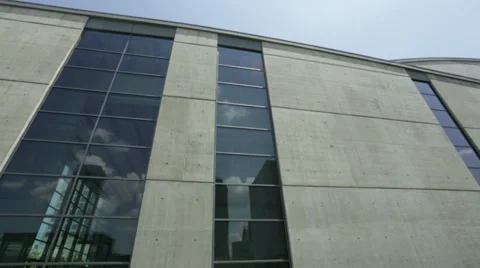 Sky Rise Building with Windows Stock Footage 29084564
