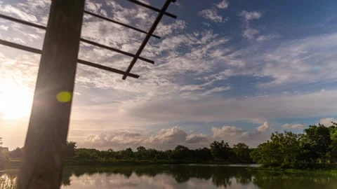 Sky river Stock Footage 161597786