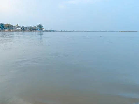 Sky with rivers Stock Photos