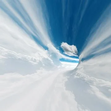 Sky road background Stock Photos