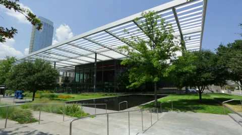 Sky Scraper Building with covered area Stock Footage 29820643