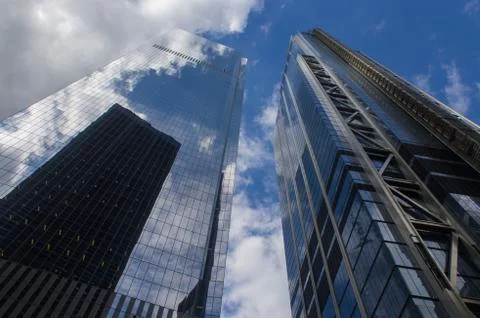 Sky scrapers Stock Photos