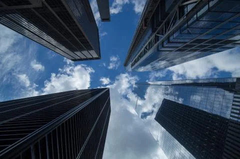Sky scrapers Stock-Fotos